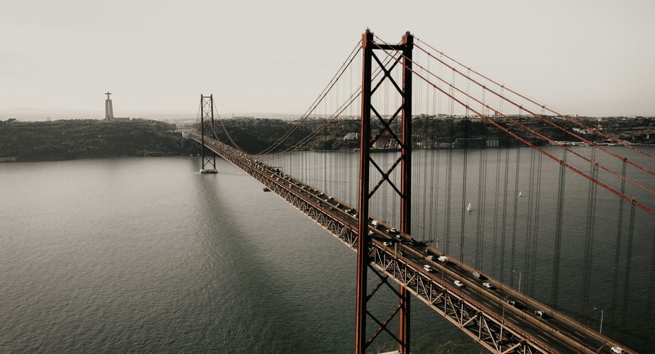 Vasco da Gamabrug Lissabon Vasco da Gamabrug Lissabon